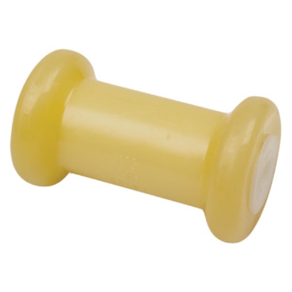 Seachoice® - 4" L Yellow Rubber Non-Marking Spool Roller for 1/2" Shaft