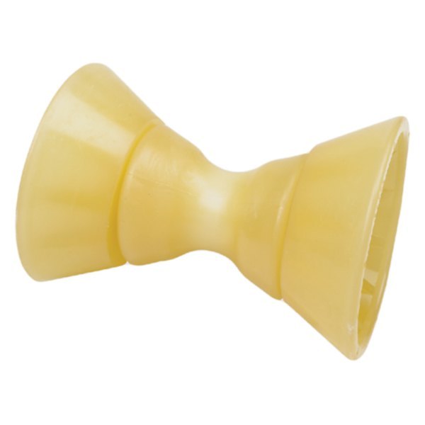 Seachoice® - 3" L Yellow Rubber Bow Roller with End Bells for 1/2" Shaft