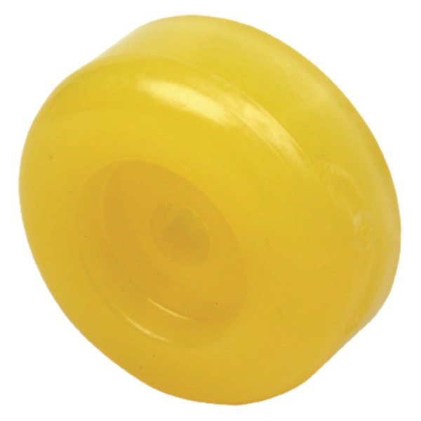 Seachoice® - 3-1/2" D Yellow Rubber Non-Marking Roller End Cap for 1-1/4" Shaft