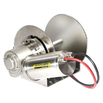 Seachoice® - 4000 Deluxe Series 320 lb Stainless Steel Drum Winch