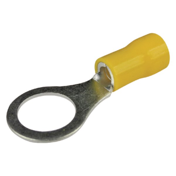 Seachoice® - 12-10 AWG 1/2" Yellow Vinyl Insulated Terminals, 100 Pieces