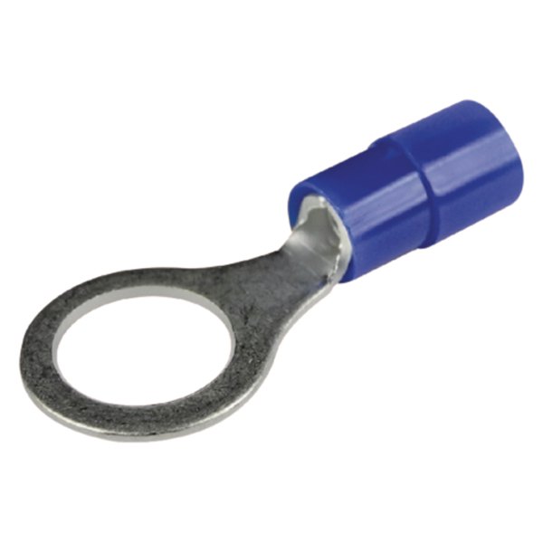 Seachoice® - 16-14 AWG 5/16" Blue Nylon Insulated Ring Terminals, 5 Pieces