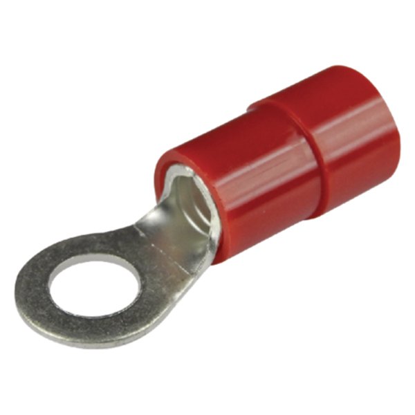 Seachoice® - 8 AWG #10 Red Nylon Insulated Ring Terminals, 2 Pieces