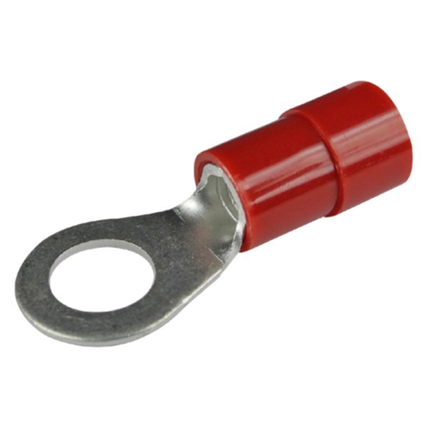 Seachoice® - 8 AWG 5/16" Red Nylon Insulated Ring Terminals, 2 Pieces