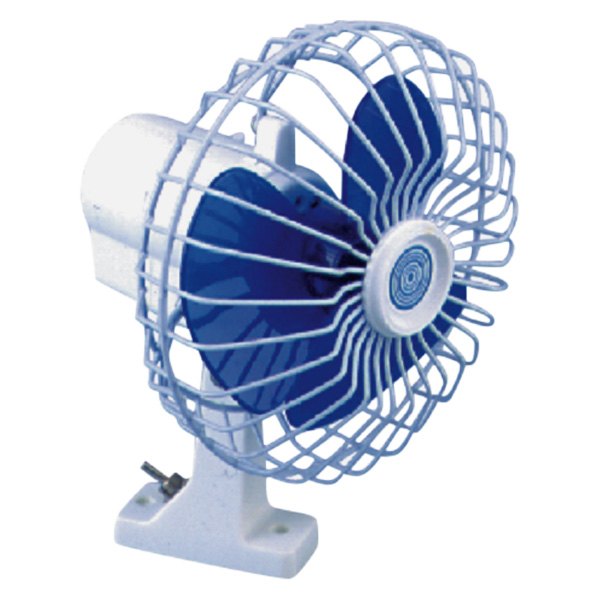 Seachoice® - 7" D 12 V White Vinyl Oscillating Fan