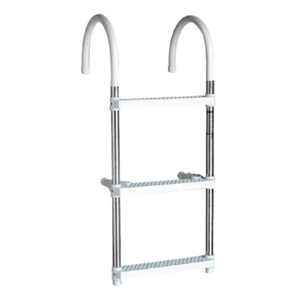 Seachoice® 71550 - 36 H Aluminum 3-Step Gunwale Hook Ladder 