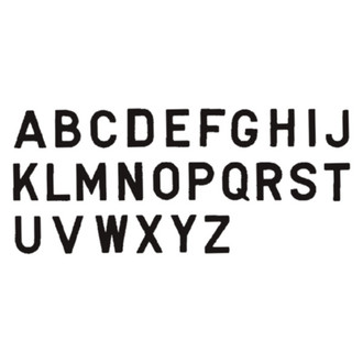 Seachoice® - Gothic 3" Black "W" Letter Stickers