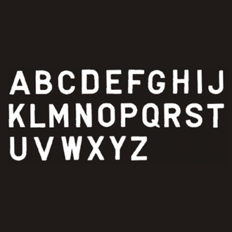 Seachoice® - Gothic 3" White "N" Letter Stickers
