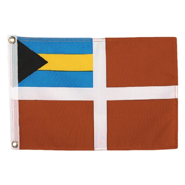 Seachoice® - 12" x 18" Nylon "Bahamas Courtesy" National Flag