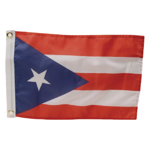 Seachoice® - 12" x 18" Nylon "Puerto Rico" National Flag