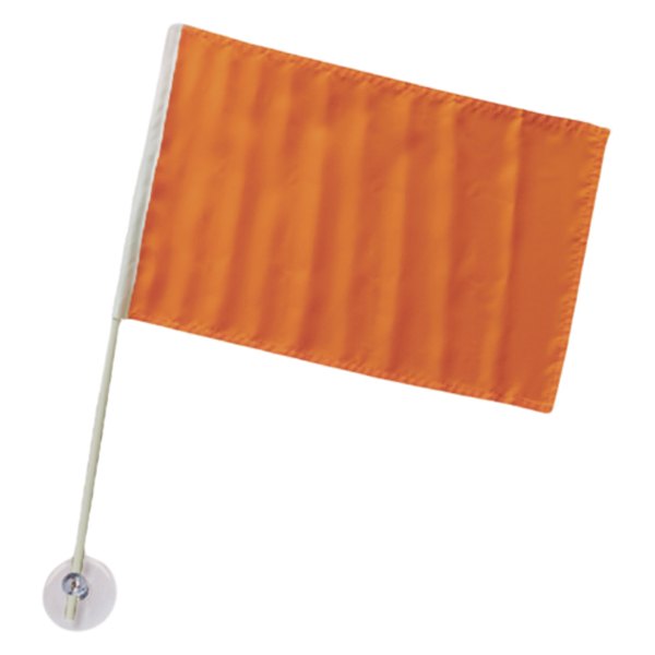 Seachoice® - 12" x 18" Orange Nylon Ski Flag with Suction Cup