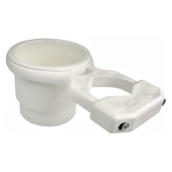 Seachoice® - 2" D White Clamp-On Cup Holder