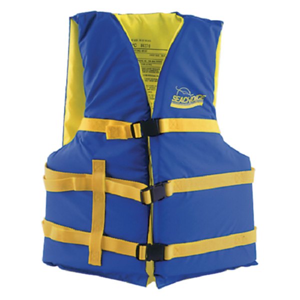 Seachoice® - Level 70 Universal Blue/Yellow Lightweight Foam 3-Belt Ul Life Jacket