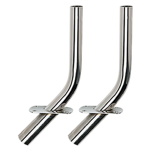 Seachoice® - 1-1/8" I.D. 30° Stainless Steel Outrigger Pole Holder, 2 Pieces