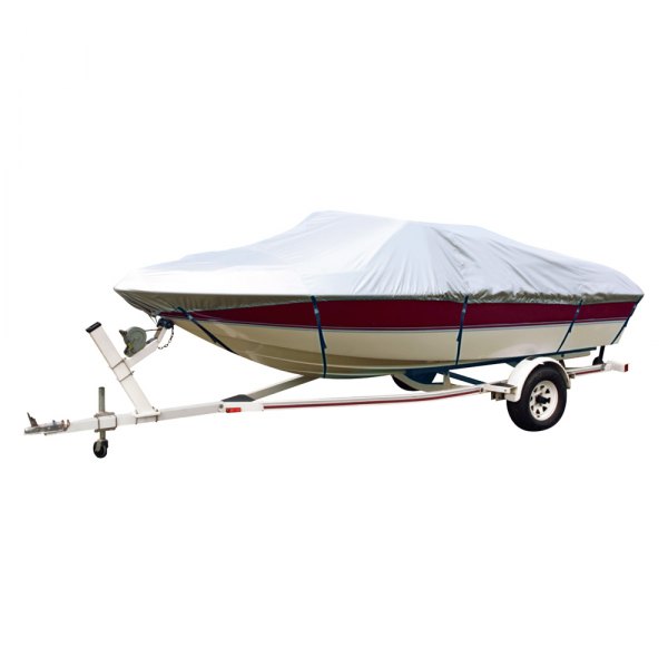  Seachoice® - Sterling Series Silver Polyester Boat Cover for 16'-18'6" L x 96" W Fish and Ski/Pro-Style Bass Boats