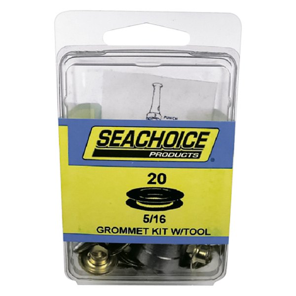 Seachoice® - 5/16" Grommet Kit with Tool, 20 Pieces