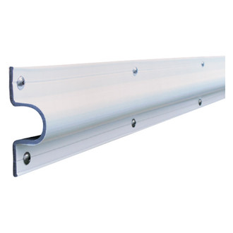 Seachoice® - 10' L x 3-1/2" H x 1-1/4" T White PVC C-Profile Dock Edging
