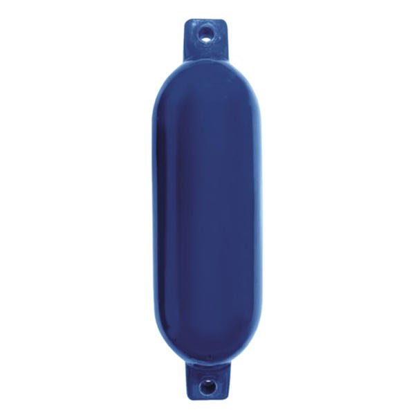 Seachoice® - 4.5" D x 16" L Royal Blue Twin Eye Cylindrical Inflatable Smooth Fender