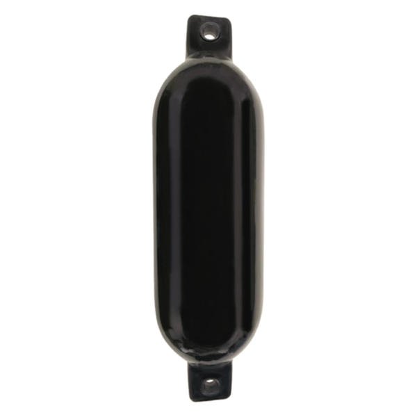 Seachoice® - 5.5" D x 20" L Black Twin Eye Cylindrical Inflatable Smooth Fender
