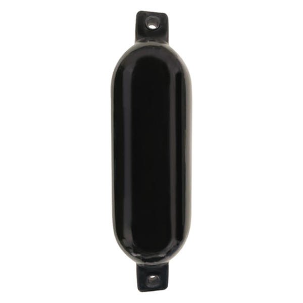 Seachoice® - 6.5" D x 23" L Black Twin Eye Cylindrical Inflatable Smooth Fender