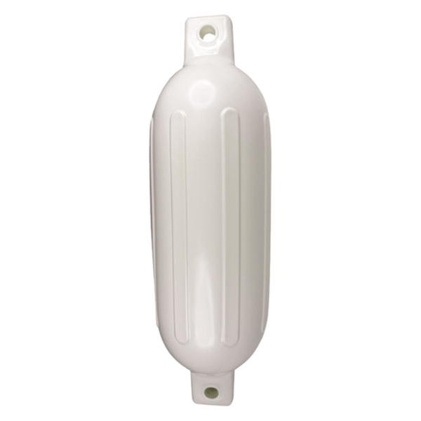 Seachoice® - 4.5" D x 16" L White Twin Eye Cylindrical Inflatable Fender