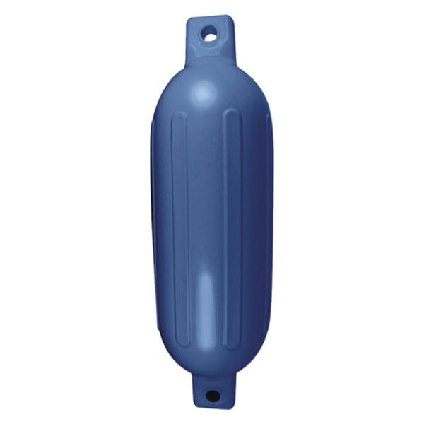 Seachoice® - 5.5" D x 20" L Blue Twin Eye Cylindrical Inflatable Fender