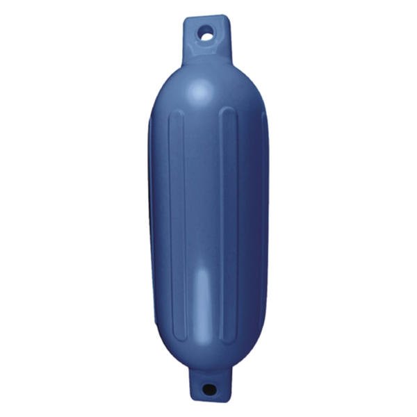 Seachoice® - 6.5" D x 23" L Blue Twin Eye Cylindrical Inflatable Fender