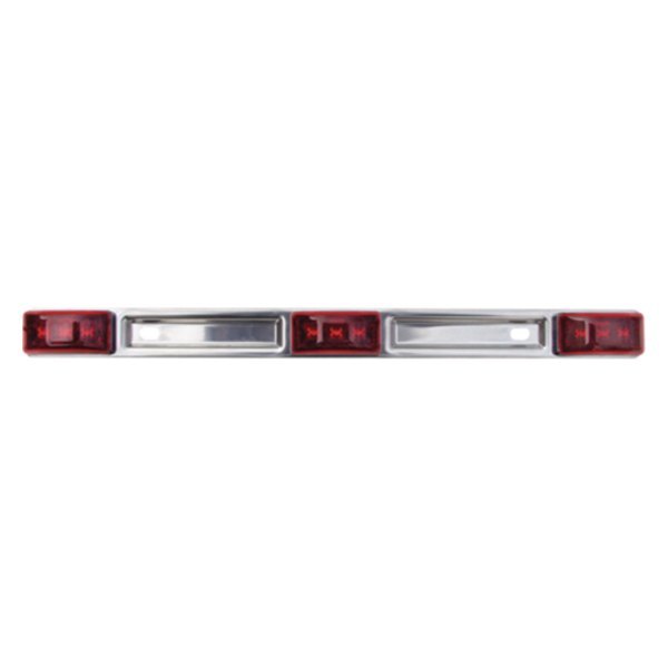 Seachoice® - 14.25" L Red Sealed 3 Piece LED Submersible Identification Light Bar