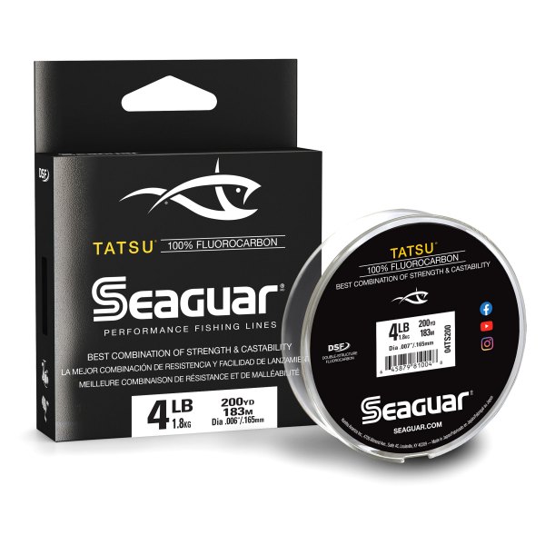 Seaguar® - Tatsu™ 200 yd 4 lb Clear Fluorocarbon Line{:is:]images/seaguar/items/04ts200-2.jpg