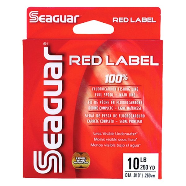 Seaguar® - Red Label™ 200 yd 8 lb Clear Fluorocarbon Line{:is:]images/seaguar/items/08rm250-2.jpg
