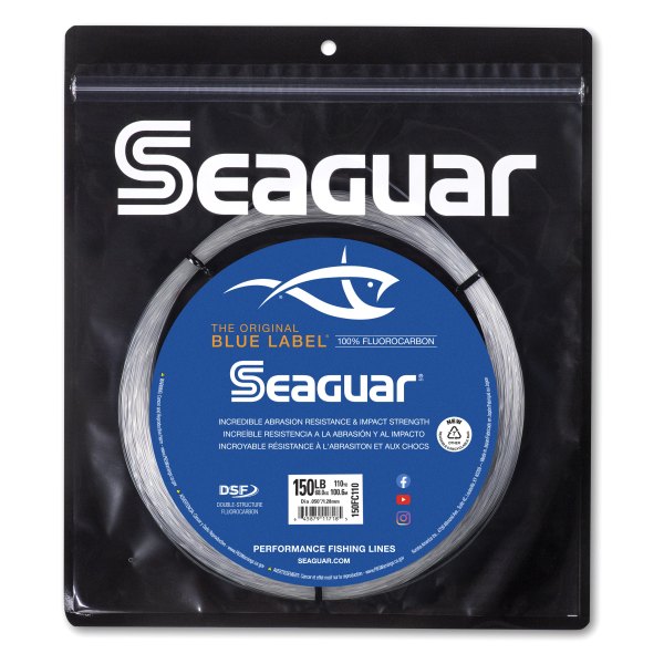 Seaguar® 150FC110 - Blue Label Big Game 150 lb Fluorocarbon Line