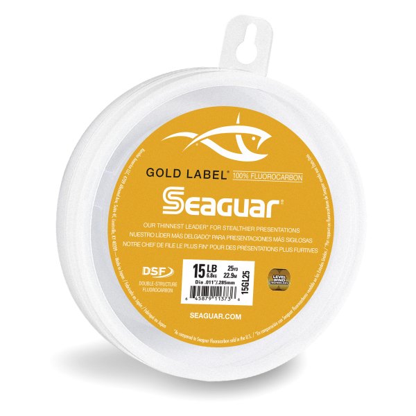 Seaguar® - Gold Label™ 25 yd 15 lb Clear Fluorocarbon Line