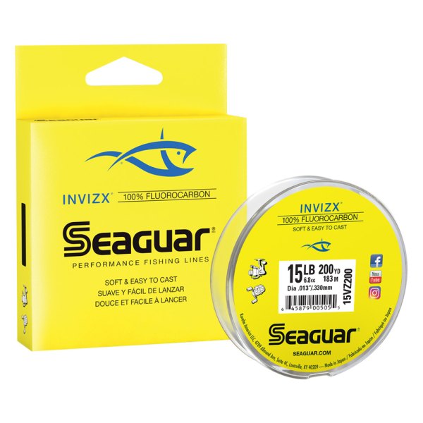 Seaguar® - InvizX™ 200 yd 17 lb Clear Fluorocarbon Line{:is:]images/seaguar/items/17vz200-2.jpg