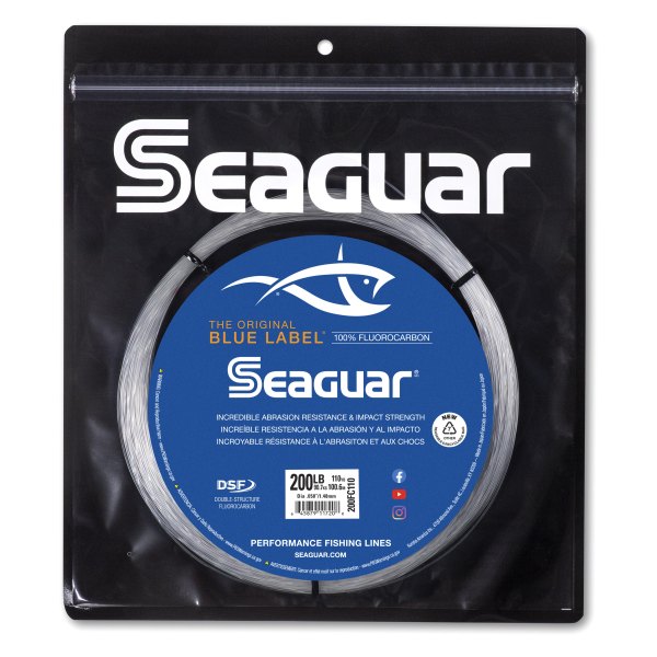 Seaguar® 200FC110 - Blue Label Big Game 200 lb Fluorocarbon Line