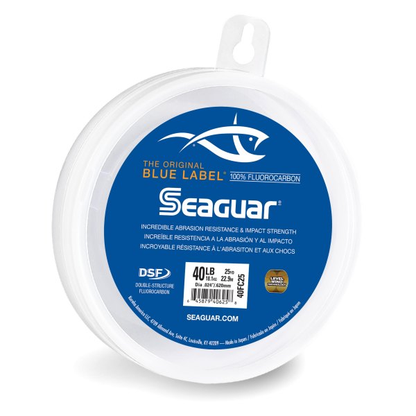 Seaguar® - Blue Label™ 25 yd 40 lb Clear Fluorocarbon Line