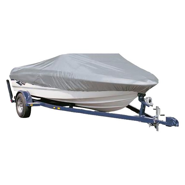  SeaSense® - Gray Boat Cover for 17'-19' L V-Hull Runabout Boats