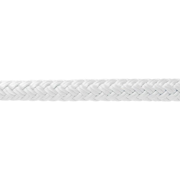 SeaSense® - 1/4" D x 100' L White Nylon Diamond Braid Multi-Purpose Line