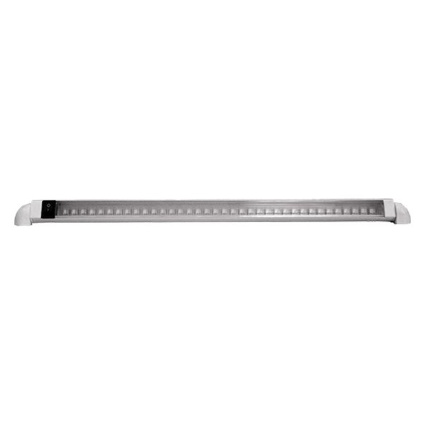 SeaSense® - 18"L x 1.06"W 12V DC White Surface Mount LED Light Bar with Switch