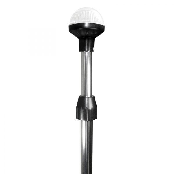 SeaSense® - Chrome 40" to 72" L Telescopic All-Round Pole LED Light