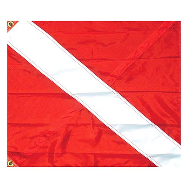 SeaSense® - 20" x 24" Nylon "Diver Down " Flag