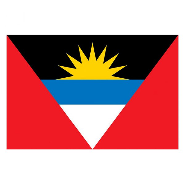 SeaSense® - 12" x 18" Nylon "Antigua" National Flag