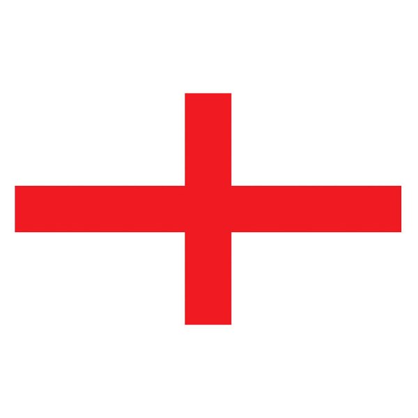 SeaSense® - 12" x 18" Nylon "England" National Flag