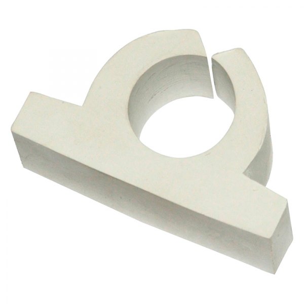 SeaSense® - White Rubber Storage Clip for 3/8" D Poles, 2 Pieces