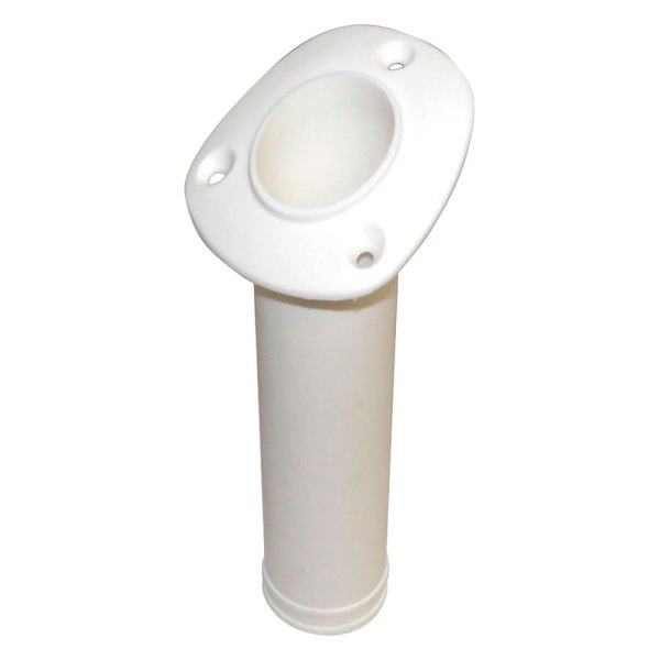 SeaSense® - 30° 9-1/2" L White Nylon/ABS Plastic Flush Mount Rod Holder
