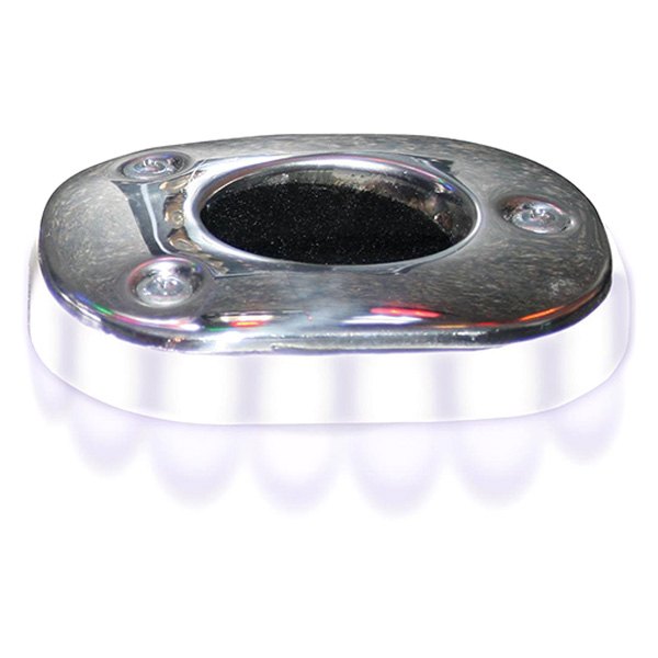 SeaSense® - White Stainless Steel Rod Holder Ring Light