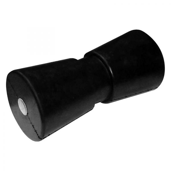 SeaSense® - 11-1/2" L x 3-1/2" D Black Rubber Keel Roller for 5/8" Shaft