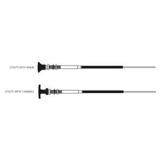 SeaStar Solutions® - Utility 30' Control Cable with Knob and T-Handle
