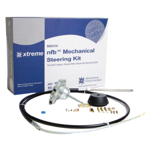 SeaStar Solutions® - XTreme™ NFB™ Rotary Steering Kit with 21' Single Steering Cable