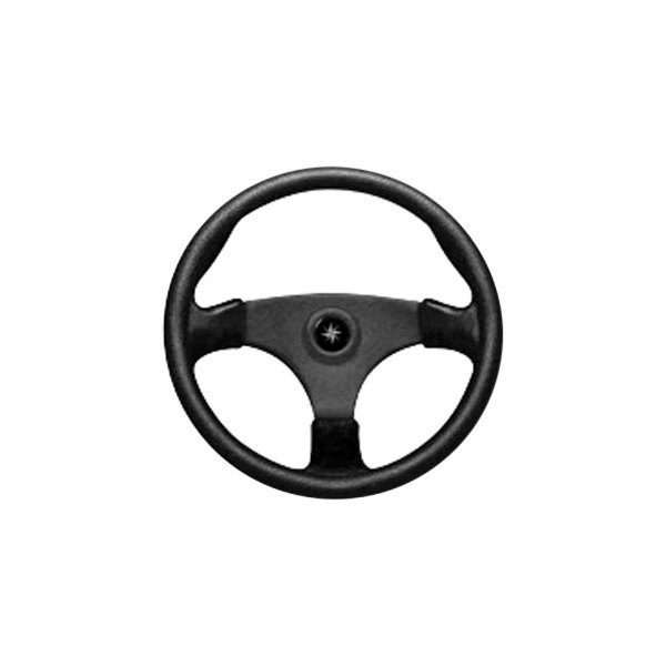 SeaStar Solutions® - Stealth 14" Dia. Black PVC Coated Steering Wheel