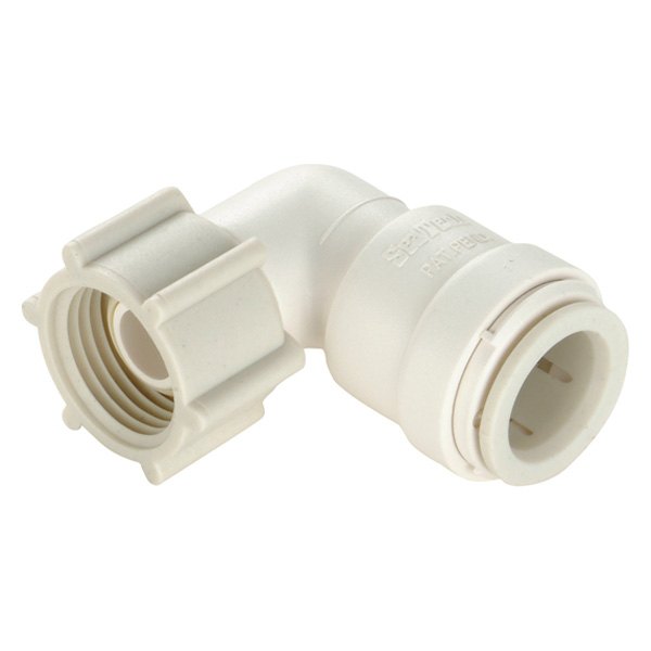 SeaTech® - 1/2" CTS to 3/4" GHT(F) 90° Plastic White Elbow Pipe/Pipe Adapter